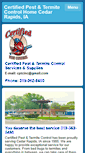 Mobile Screenshot of certifiedpestandtermitecontrol.com